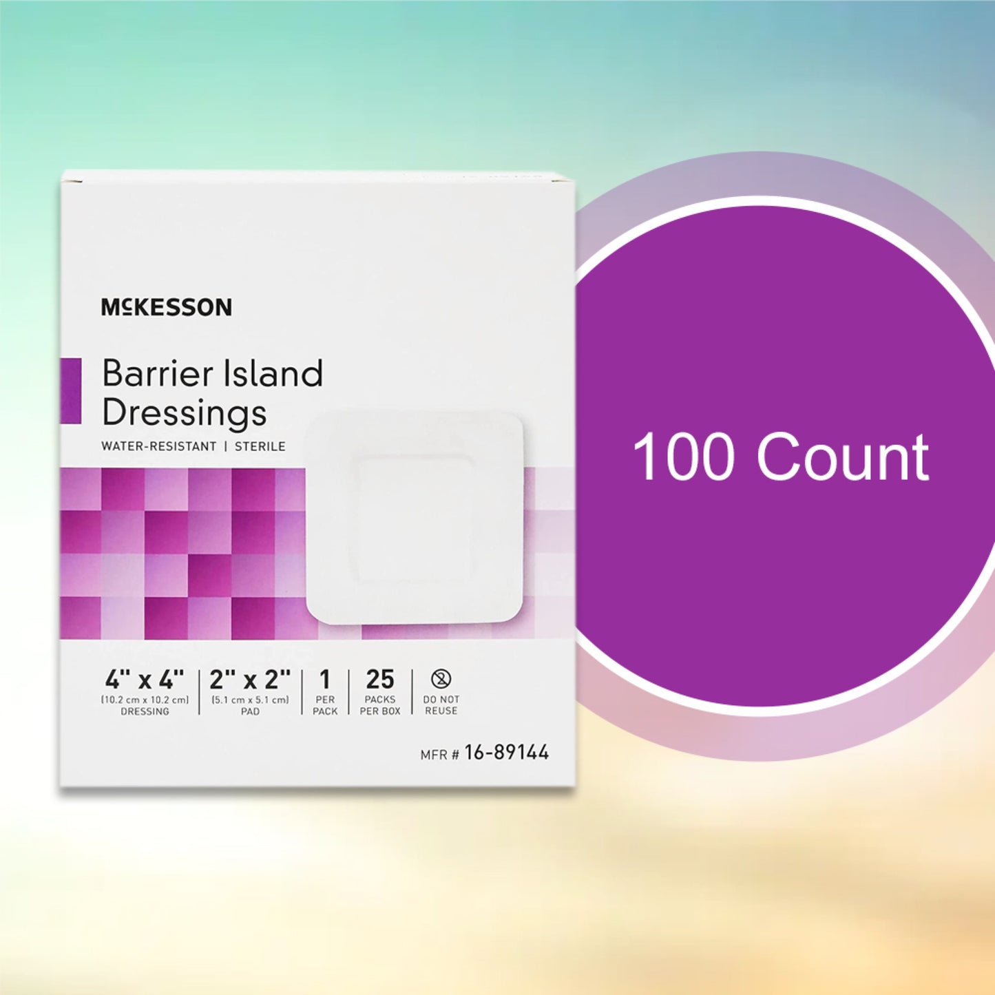McKesson Composite Barrier Island Dressing