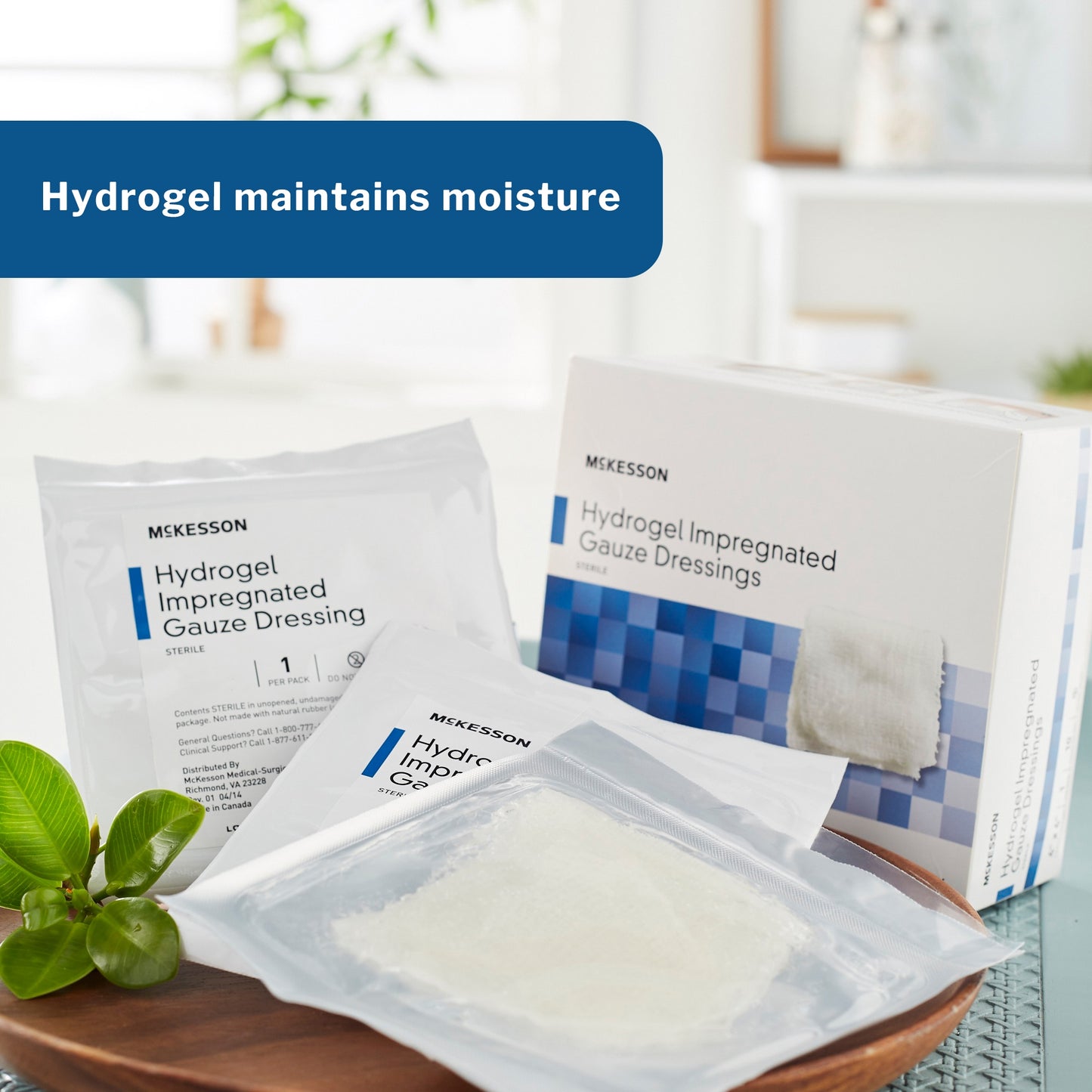McKesson Hydrogel Gauze Dressing
