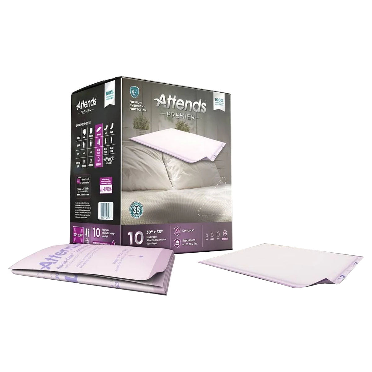 Attends Premier Underpad 30" x 36"