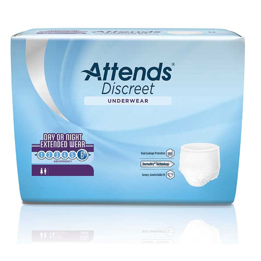 Attends Overnight Underwear, Large 44" to 58"