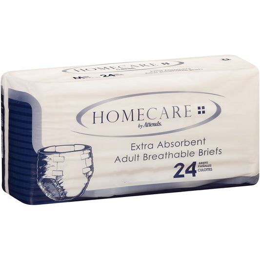 Attends Homecare Breathable Brief Medium 32" - 44" 24ct