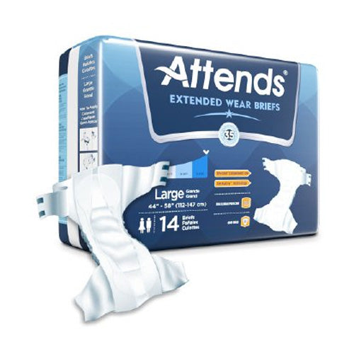 Attends Overnight Briefs Large, 44" - 58"