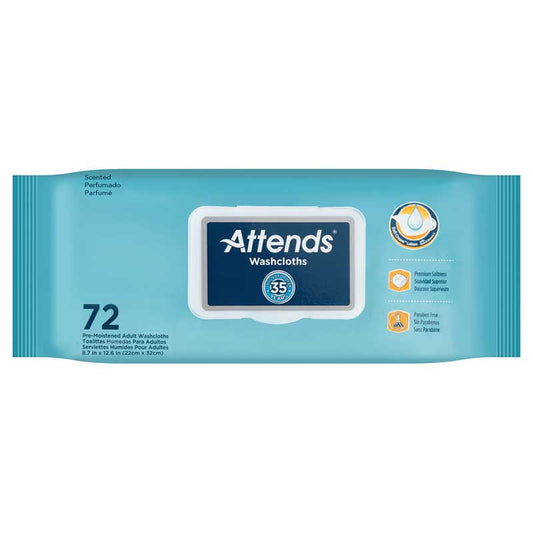 Attends Washcloth, Large,  7.8" x 11.8"