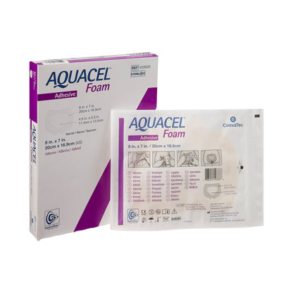Aquacel® Silicone Adhesive with Border Silicone Foam Dressing