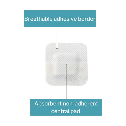 McKesson Adhesive Dressing, 2 x 2 Inch