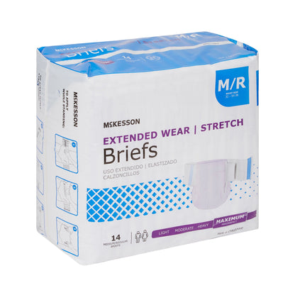 McKesson Extended Wear Maximum Absorbency Incontinence Brief