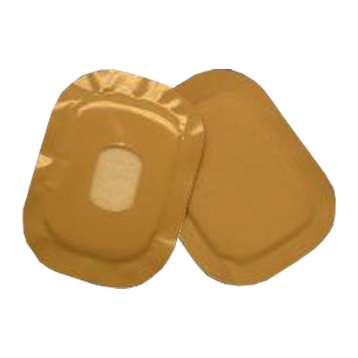 Ampatch Style 3/4" x 1-1/4" Opening Center Hole Rectangular 50 Count
