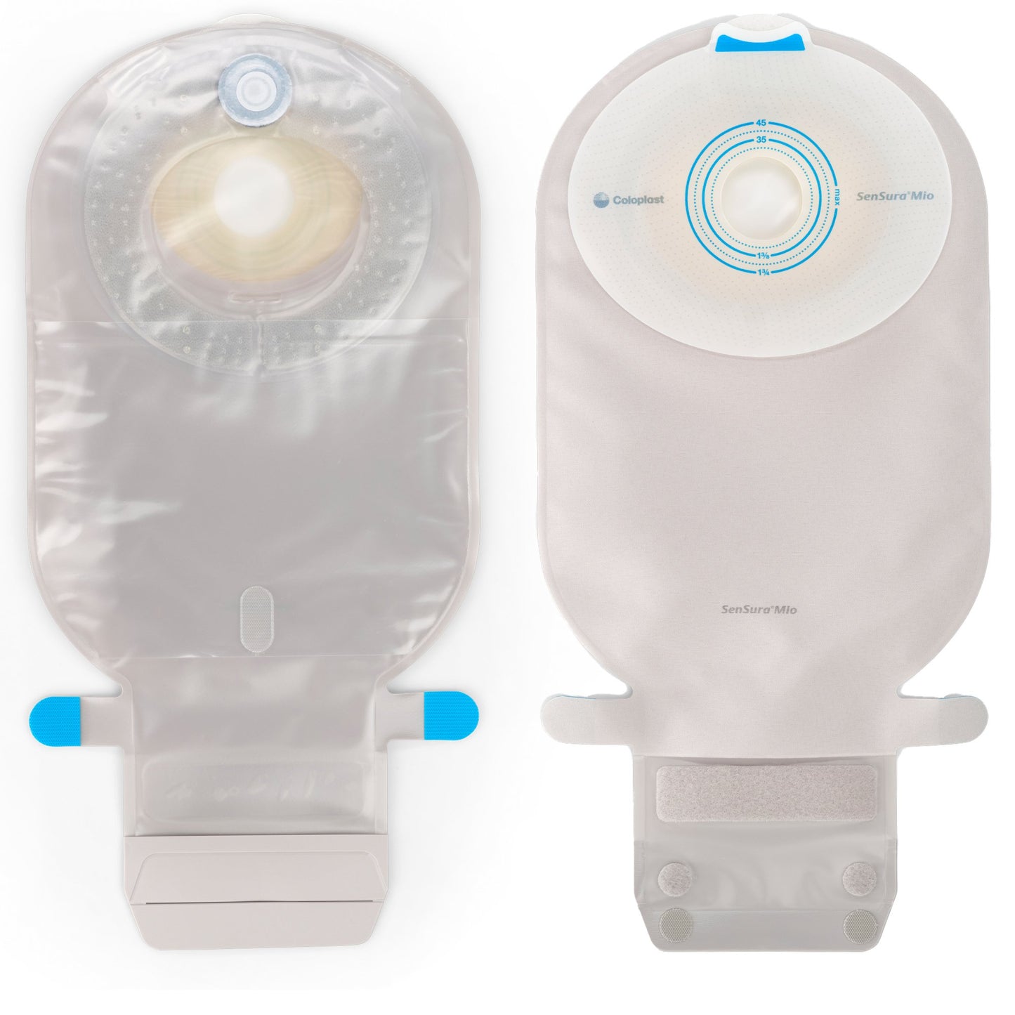 SenSura® Mio Flat 1-Piece Transparent Ostomy Pouch