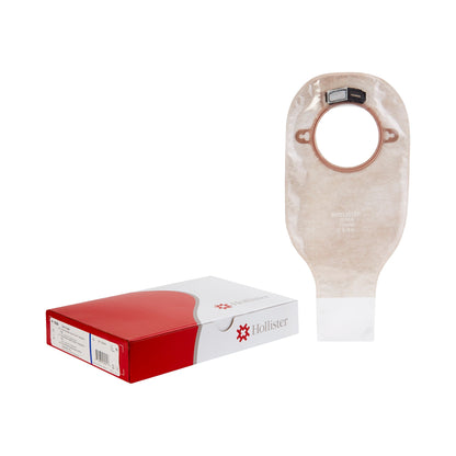 New Image™ 18164 Two-Piece Transparent Ostomy Pouch, Pre-cut to Fit 70 mm