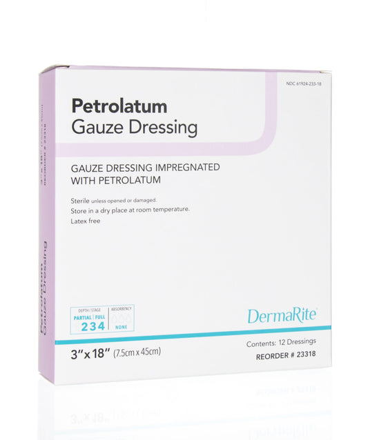 DermaRite® Petrolatum Impregnated Dressing