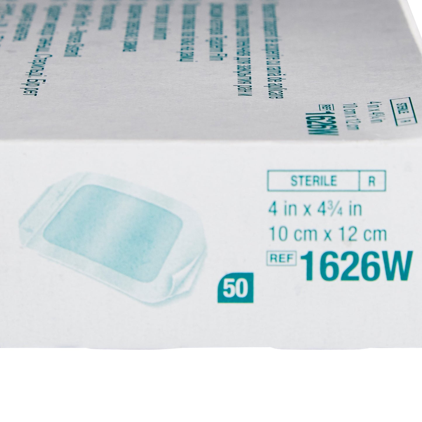 3M™ Tegaderm™ Transparent Film Dressing, 4 x 4-3/4 Inch