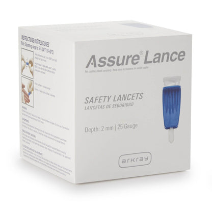 Assure® Lance 25G Safety Lancets, 25 Gauge