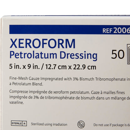 Gentell - Xeroform Petrolatum Impregnated Dressing, 5 x 9 Inch