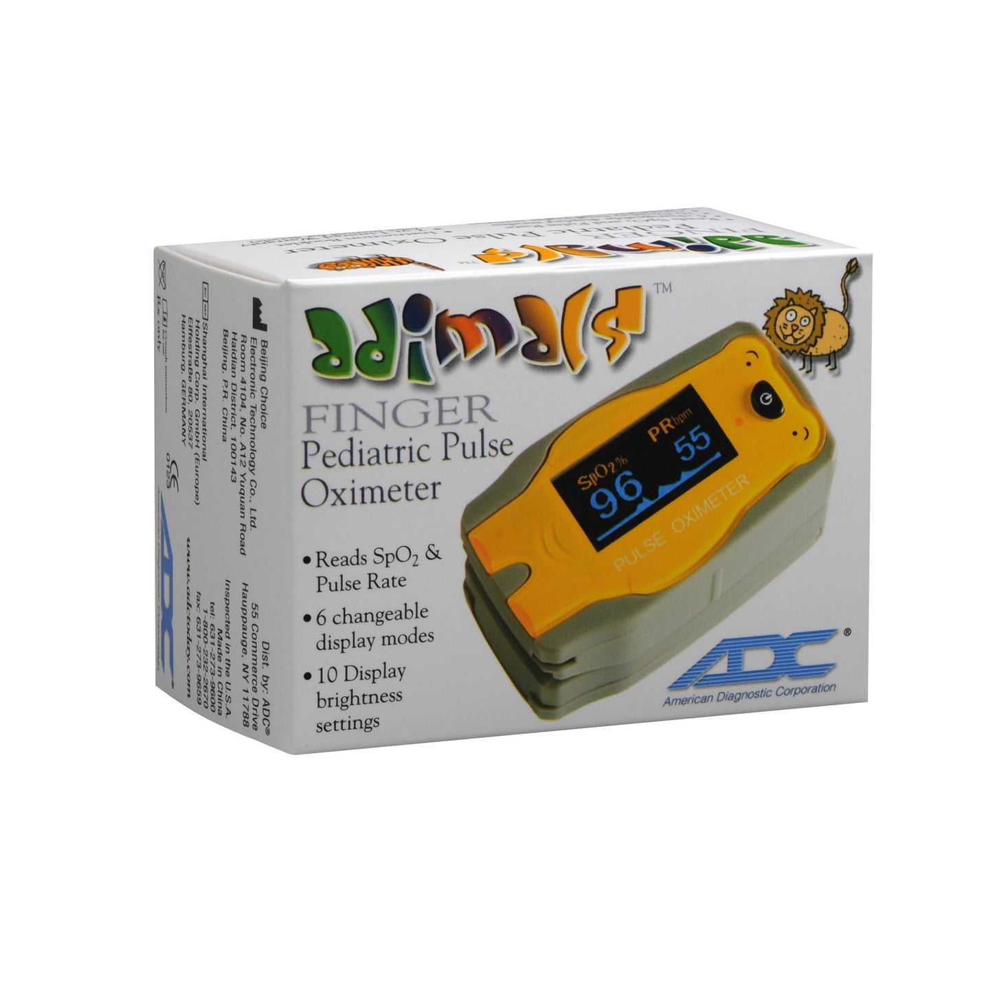 Adimals® Fingertip Pulse Oximeter