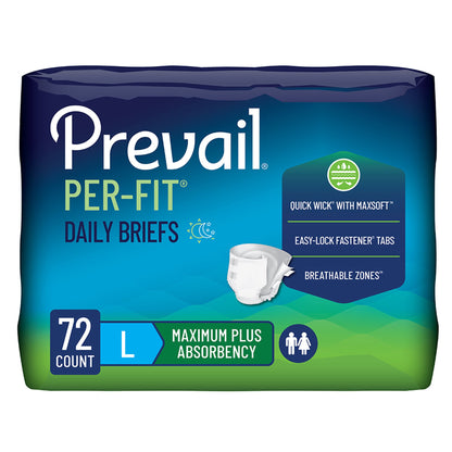 Prevail® Per-Fit® Maximum Incontinence Brief