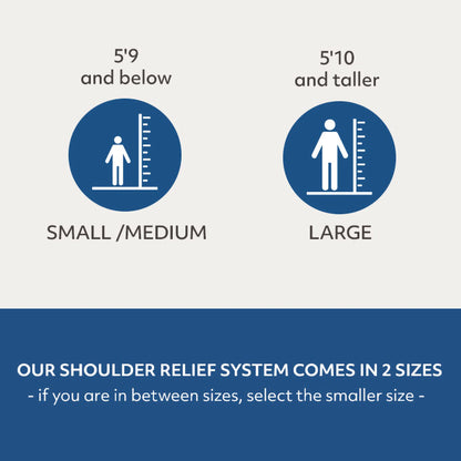 MedCline Shoulder Relief System Bundle, S/M