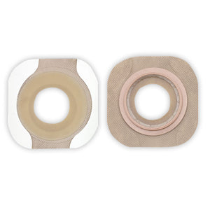 New Image Two-Piece Pre-Cut Flat FlexWear Skin Barrier 5/8"" with Tape Border 5 Count