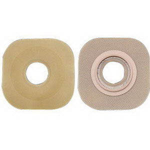 New Image Two-Piece Pre-Cut Flat Flextend (Extended Wear) Skin Barrier 5/8"" 5 Count