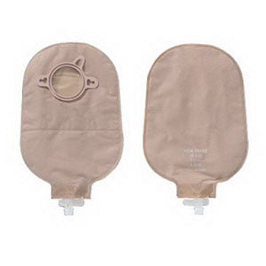 New Image Two-Piece Urostomy Pouch Beige Extended Wear 10 Count