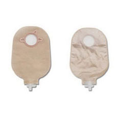 New Image Two-Piece Urostomy Pouch Ultra Clear 10 Count Belt Tabs