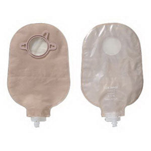 New Image Two-Piece Urostomy Pouch Ultra Clear 10 Count Belt Tabs