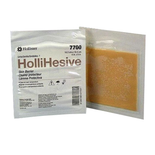Hollihesive (Standard Wear) Skin Barrier 4" x 4"