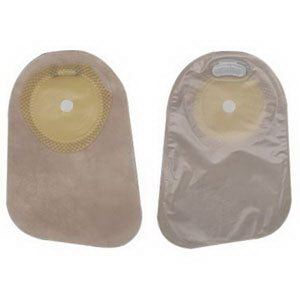 Premier One-Piece Closed-End Pouch Cut-to-Fit 3"" x 2-1/2"" with Filter and SoftFlex Skin Barrier 30 Count Beige