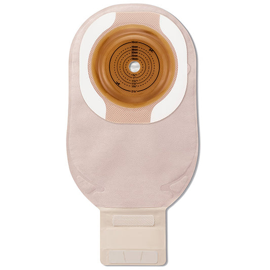 Premier CeraPlus One-Piece Convex Drainable Pouch With Viewing Option Cut-to-Fit 1-1/2"" With 5 Count
