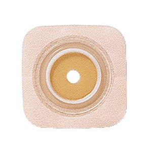 Sur-fit Natura Stomahesive Cut-to-fit Flexible Wafer 4" x 4" Flange 1-1/4" Tan 10ct