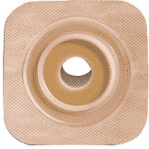 Sur-fit Natura Stomahesive Flexible Pre-cut Wafer 4" x 4" Stoma 1" 10ct