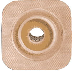 Sur-fit Natura Stomahesive Flexible Pre-cut Wafer 4" x 4" Stoma 1-1/4" 10ct
