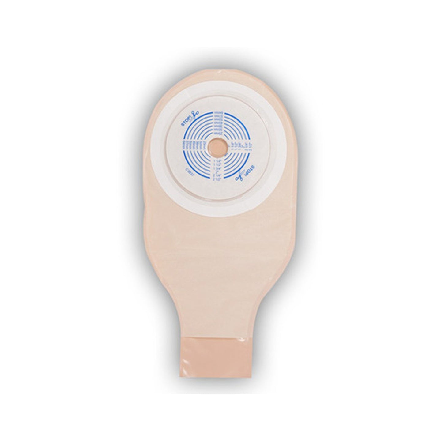 ActiveLife® One-Piece Drainable Opaque Colostomy Pouch, 12 Inch Length