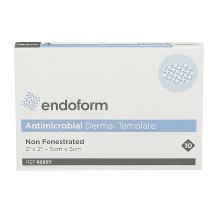 Endoform® Antimicrobial Silver Collagen Dressing with ECM, 2 x 2 Inch