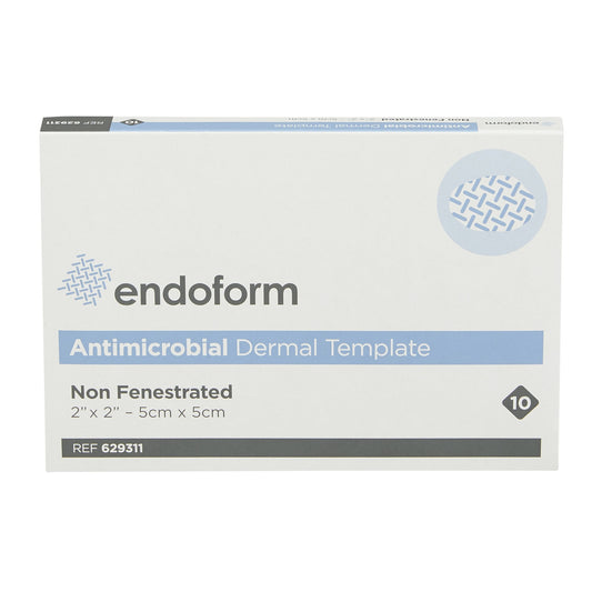 Endoform® Antimicrobial Silver Collagen Dressing with ECM, 2 x 2 Inch