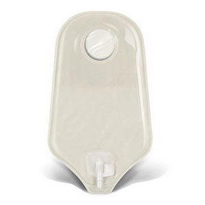 Sur-Fit Natura Two-Piece Urostomy Pouch Standard 10 Count Transparent
