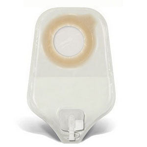 Esteem synergy Two-Piece Urostomy Pouch Fits Stoma Size 7/8" to 1-1/4" Transparent 10 Count 9-1/3