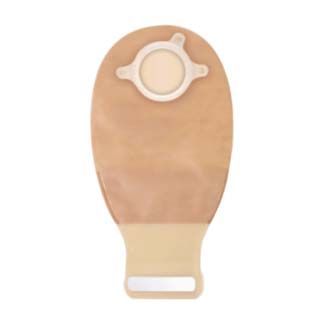 Natura + Drainable Pouch with"visiClose and filter Opaque Standard