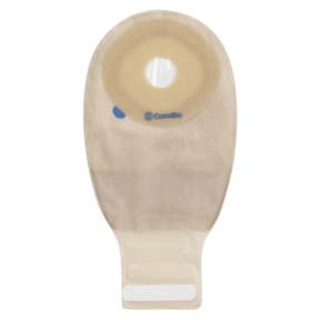 Esteem + One-Piece Drainable Pre-Cut Pouch with InvisiClose Modified Stomahesive 12" Panel Transparent 1" 10 Count