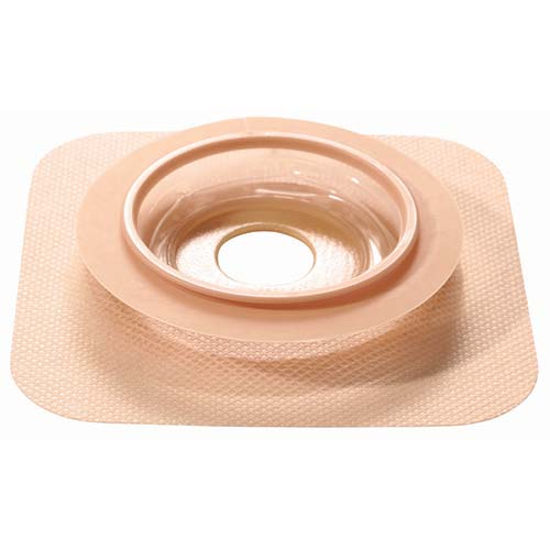 Natura Moldable Stomahesive Skin Barrier Accordian Flange 2-1/4" (57mm) with Hydrocolloid Flexible Collar 10 Count