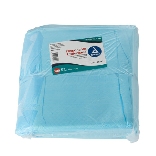 Dynarex® Absorbent Fluff Fill Underpad
