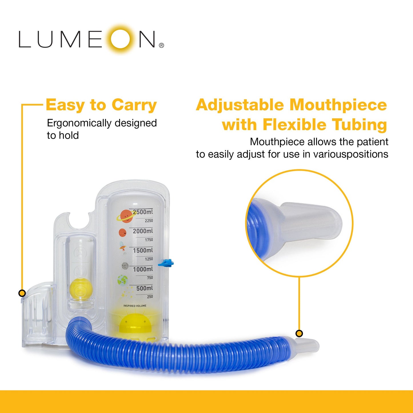 McKesson LUMEON™ Volumetric Incentive Spirometer