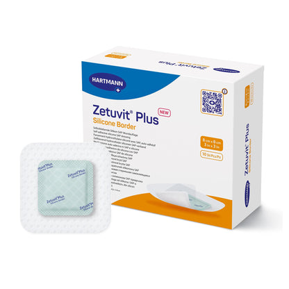 Zetuvit® Plus Silicone Border Super Absorbent Dressing