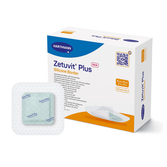 Zetuvit® Plus Silicone Border Super Absorbent Dressing