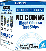 Prodigy No Coding Test Strip NFRS 50 Count
