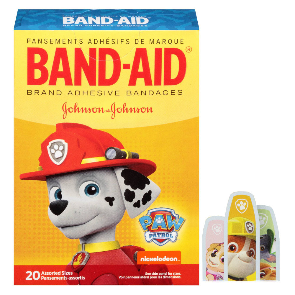 Band-Aid Decorative Paw Patrol Assorted 20 Count