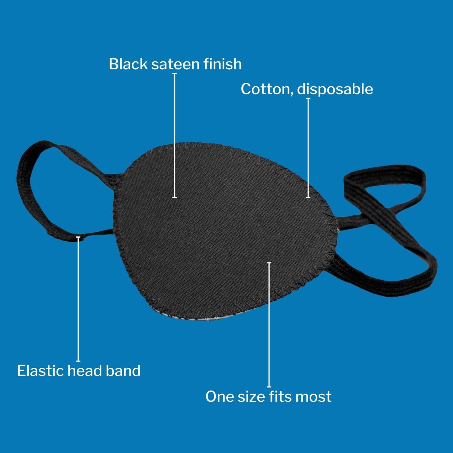 McKesson Convex Eye Patch, One Size Fits Most