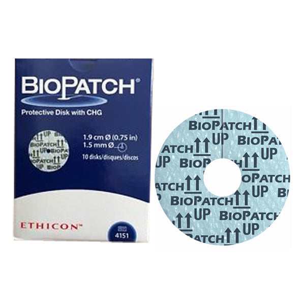 Biopatch Antimicrobial Dressing 3/4" Disk 1-1/2mm