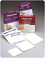 Tielle Plus Heel Hydropolymer Adhesive, 8" X 10" 5ct