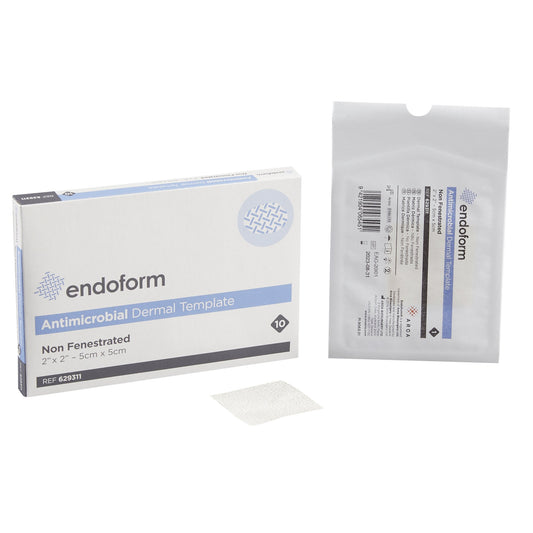 Endoform® Antimicrobial Silver Collagen Dressing with ECM, 2 x 2 Inch