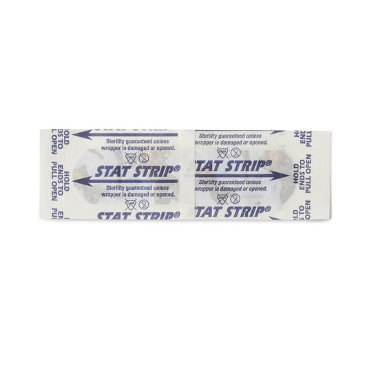 American® White Cross Stat Strip® Avengers Adhesive Strip, 3/4 x 3 Inch